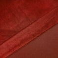 thumbnail image 5 of DriftAway Boho Velvet Handmade Tassel Curtain Room Darkening Thermal Insulated Window Curtain Rod Pocket 2 Panels 84"L x 50"W Red Ochre, 5 of 6