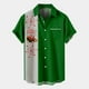 thumbnail image 4 of Playeras De Compresión Para Hombre, Conjunto De Dos Piezas De Camiseta Y Pantalones Cortos De Manga Corta Con Estampado Completo Para Hombre, Camisa Estampada Y Pantalón Corto., 4 of 4