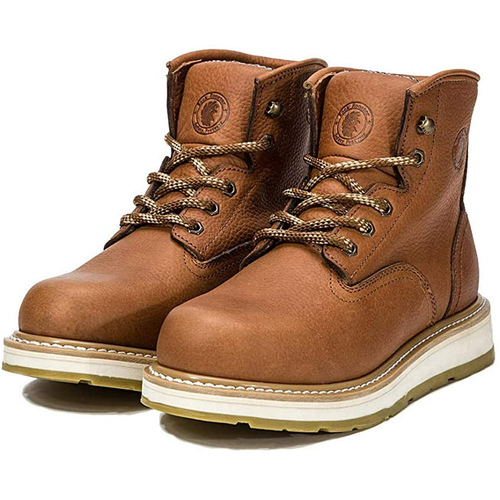 Rock Rooster Footwear ROCKROOSTER Work Boots for Men, Soft Toe Waterproof Comfortable Anti