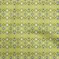 thumbnail image 1 of oneOoneVelvetLimeGreenFabricAsianBlockDiyClothingQuiltingFabricPrintFabricByYard58InchWide, 1 of 4