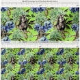 thumbnail image 2 of Soimoi Cotton Voile Fabric Rabbit,Lilac & Pansy Floral Print Fabric by the Yard 42 Inch Wide, 2 of 7
