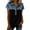 Black, variant on Women's T Shirt Printed Round Neck Short Sleeve Casual Top Summer Fashion Clothing for Women