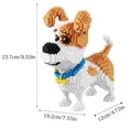 thumbnail image 3 of Iseesee Mini bloques de construcción para perros, ladrillos de juguete para construcción de mascotas, micro mini bloques, rompecabezas 3D, juego de bloques de construcción, juguetes, regalos para niño, 3 of 5