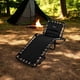 thumbnail image 4 of Catre Plegable Acojinado Reclinable 5 Posiciones (Mod KRA-L) Negro, 4 of 12