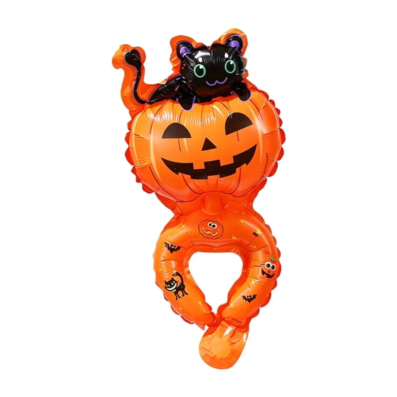 Halloween Party Decorations Bulk Wrist Balloons 50 Count Inflatable Halloween Decorations for Student Adults 12X12 in Spooky Halloween Decor for Trunk Or Treat & Halloween Parties
