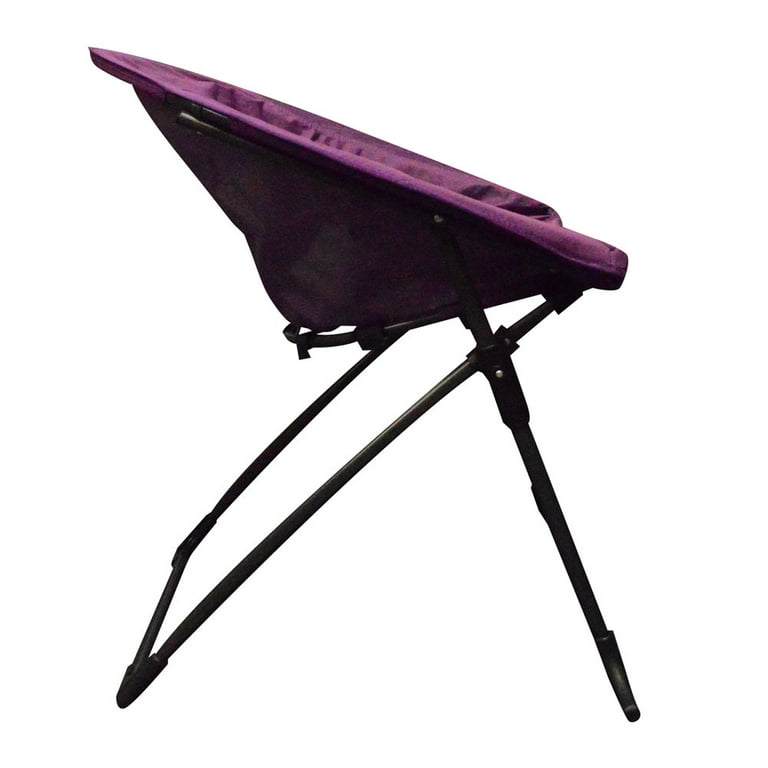 Purple folding camping discount chair