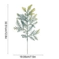 thumbnail image 3 of Seyotauo Artificial Norfolk Pine Stems for Christmas Decorations, 12.6 inch Fake Pine Branches for Vases Garland Real Touch Faux Greenery Evergreen Plants for Xmas Home Decor Indoor Winter, 3 of 6