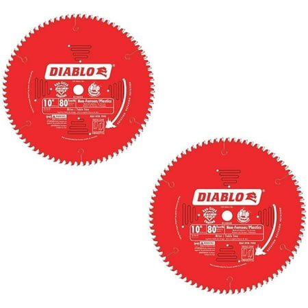 

Diablo 2 Pack of Genuine OEM Replacement Saw Blade # D1080N-2PK