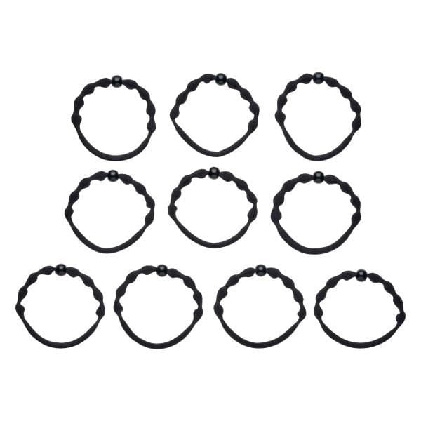 Goody Ouchless Damage-Free Forever - Black Elastics - 10Ct, Goody Elastics.