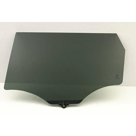 Driver Left Side Rear Door Window Door Glass Compatible with Kia Soul 2014-2019 Models / Soul EV 2016-2018 Models