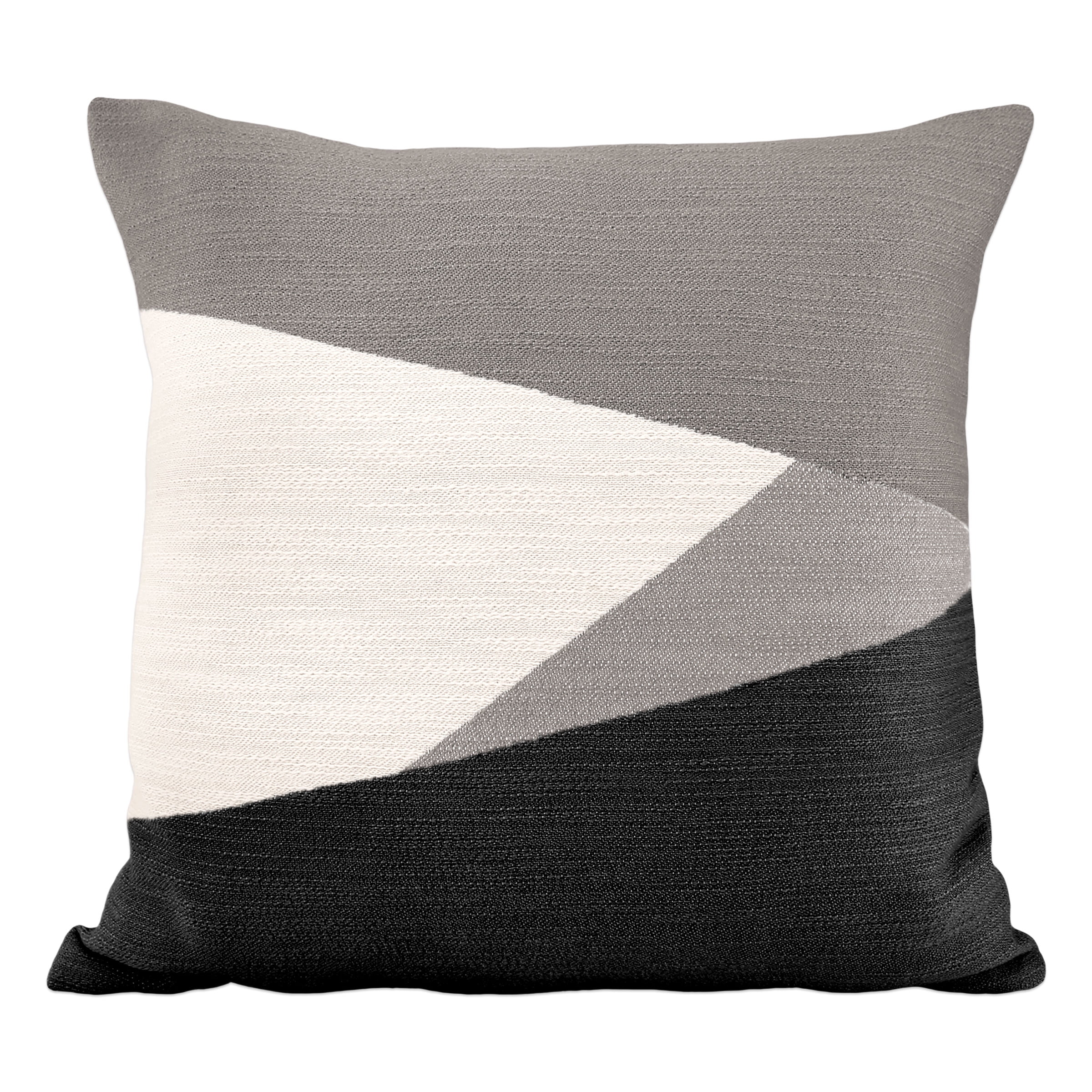 Better Homes and Gardens Triangle Geo Decorative Throw Pillow, 18" x 18