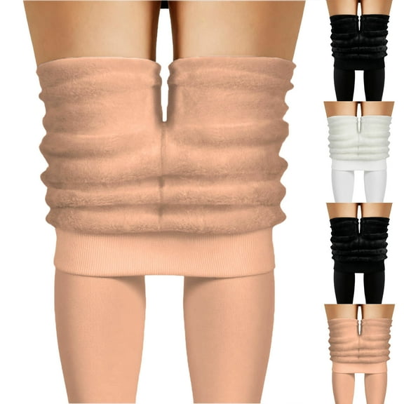 Chbgutlmr Toddler Baby Girls Leggings Fleece Lined High Waist Slim Fitted Footed Pants Casual Stretch Comfy Warm Winter Pants