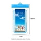 thumbnail image 3 of Bolsa de teléfono de TPU que cuelga la caja impermeable del teléfono para la natación de vacaciones (azul), 3 of 4