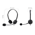 thumbnail image 6 of Fairnull Headphones Subwoofer HiFi Sound Stereo Surround Sensitive Microphone Wired Headset for Win7/Win8/Win8.1/Win 10/XP, 6 of 8