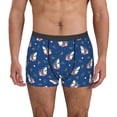 thumbnail image 1 of Fotbe Cute Shark Calzoncillos Tipo Boxer con Bolsa de Soporte Total para Hombre, X-Temp Fresco, Transpirable y de Secado Rápido-Medium, 1 of 5