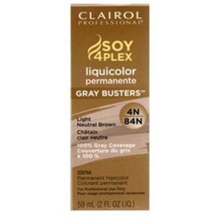 Clairol Professional Liquicolor 4N/84N Light Neutral Brown, 2 oz (Pack of 2)