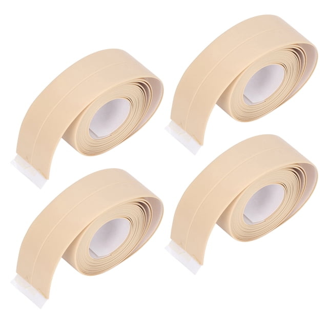 COCINA DE SELLADOR, 4 Pezas de Sellado Auto Adhesivo de 4 piezas resistentes para el inodoro