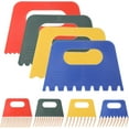 thumbnail image 1 of QUTETN 4 Pack Texture Tools for Plaster Plastic Paint Scraper Tool Art Paint Scrapers Kit Textured Art Tools Art Putty Scraper DIY Graffiti Oil Painting and Drawing Plaster Texture Tools, 1 of 7
