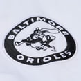 thumbnail image 5 of Men's Mitchell & Ness  White Baltimore Orioles Cooperstown Collection Arctic T-Shirt, 5 of 6