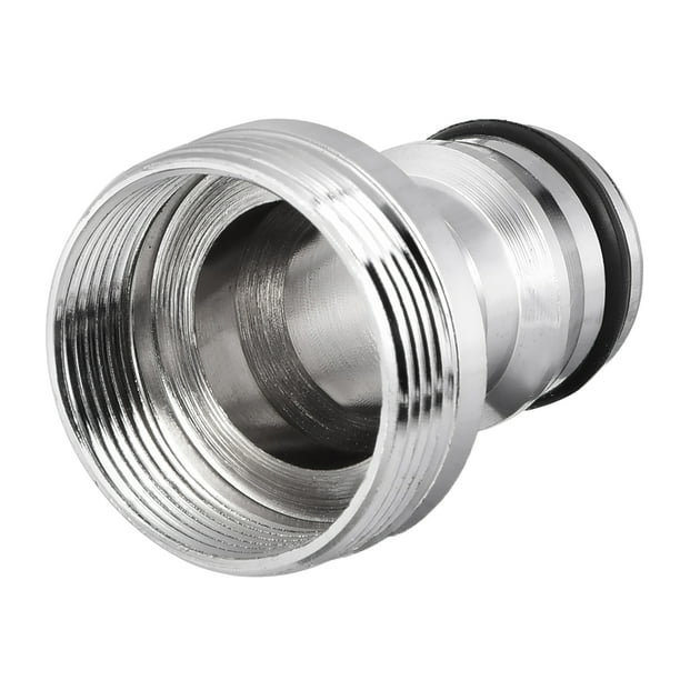 Adaptador de grifo de conector rápido de manguera de jardín de latón Unique Bargains M22 rosca hembra