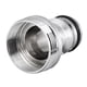 thumbnail image 1 of Adaptador de grifo de conector rápido de manguera de jardín de latón Unique Bargains M22 rosca hembra, 1 of 5