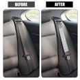 thumbnail image 6 of Universal 75cm Seat Belt Shoulder Pad Breathable Fabric Car Safety Strap Covers Neck Mat for Comfortable Driving Gray 29.5inch, 6 of 7