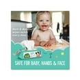 thumbnail image 3 of Free and Clear Baby Wipes Refill, Unscented, White, 256/Pack, 3 Packs/Carton, 3 of 7
