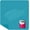 Teal Bay Algae, variant on Unpaint Removable Paint Interior Matte Teal Wave Arctic Biodegradable 1 Quart