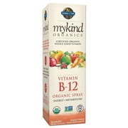 Garden of Life Mykind Organics Vitamin B-12 Spray, Raspberry, 2 Fl Oz