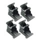 thumbnail image 1 of 4pcs Collapsible Support Frame Self-Locking Folding Table Chair Leg Brackets Hinges for Home Furniture Leg Folding Hinge Bracket Tool 90 Degree (, 1 of 2