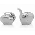 thumbnail image 1 of Nambe Savana Salt & Pepper Shakers, Elephants, 1 of 3