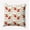 Berry Red, variant on 16" x 16" Simply Daisy Dancing Santas Polyester Indoor/Outdoor Pillow, Berry Red Qty 1