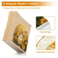 thumbnail image 4 of Cat Sunflowers Clouds Leaves Napkin Holder for Table Clear Napkin Stand Paper Holder Acrylic Organizer Dispenser Napkins for Dinner Kitchen Restaurant Room, 4 of 8