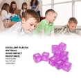 thumbnail image 4 of 30PCS Cubes, Plastique Coloré Transparent, Design Portable Compact pour les Jeux, 4 of 8