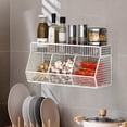thumbnail image 1 of TIMIFIS Dumpling Peeler Kitchen Shelf Ginger and Garlic Spice Rack Without Punching Shelf Wall Spices Multifunctional Household Storage Gods Kitchen Gadgets, 1 of 6