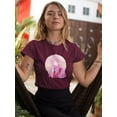 thumbnail image 2 of Anime Girl W Bunny Ears T-Shirt Women -Image by Shutterstock, Female Medium, 2 of 4