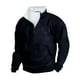 thumbnail image 2 of Blusa y camisa de manga larga con cuello alto para hombre, sudadera informal con capucha, cuello alto retro, cremallera, manga larga, holgada, blusa para hombre, 2 of 3