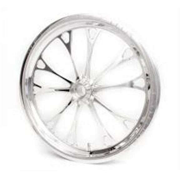 17 x 2.25 in. Anglia Spindle Mount Aluminum V-Series 2.0 Wheel, Polished