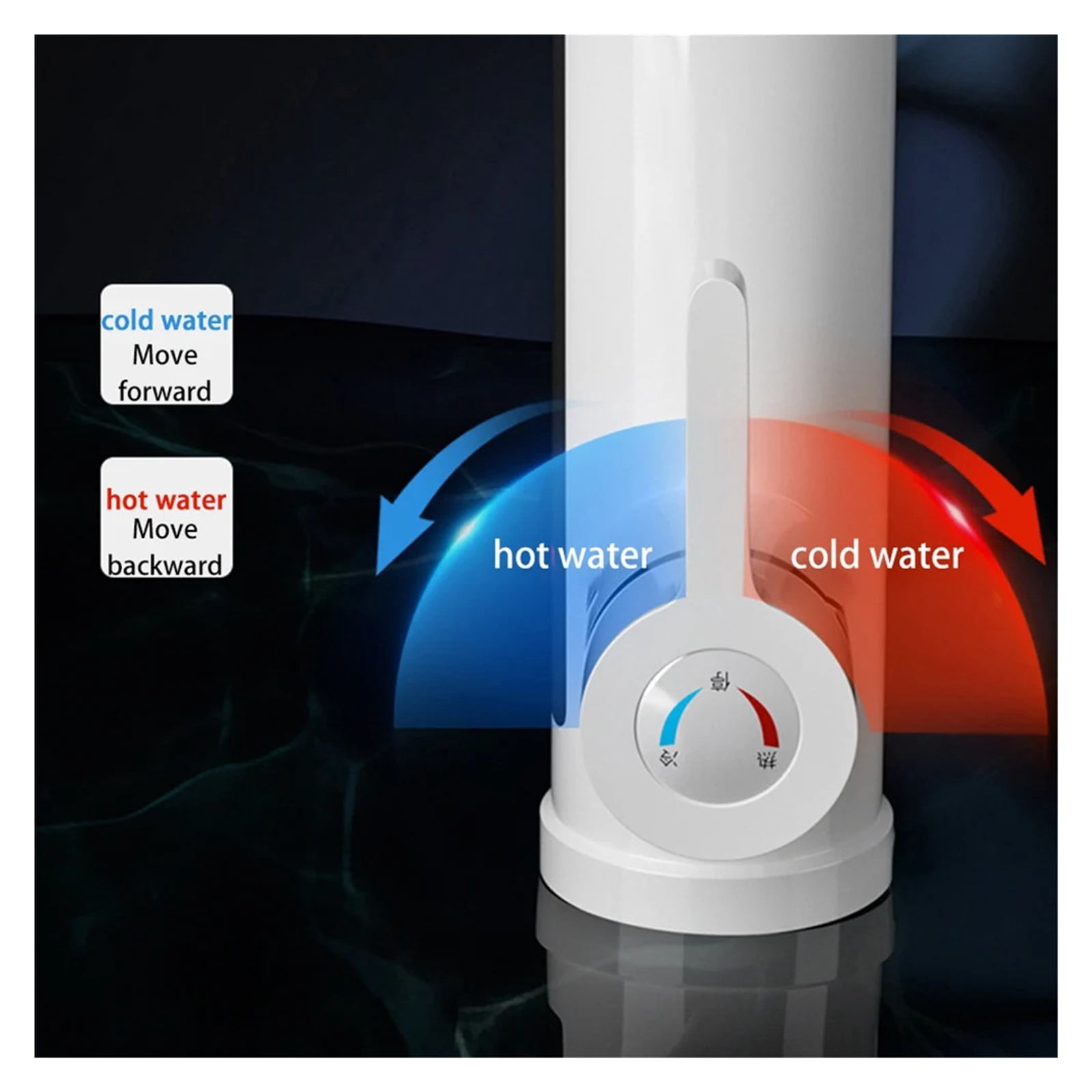 Electric Hot Water Heater Faucet, 3000W Kitchen Instant Heating Faucet,360 Degree Rotation LCD Digital For Kitchen Bathroom ,Made to Last