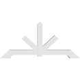 thumbnail image 4 of 96"W x 44"H x 6"D x 6"F, 11/12 Pitch, Vanguard Architectural Grade PVC Gable Bracket, 4 of 8