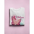 thumbnail image 3 of Believe I Can Fly Sweatshirt Women -Image by Shutterstock, Female Large, 3 of 4