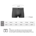 thumbnail image 6 of Men's Underwear Soft Breathable Boxer Briefs for Men，Bamboo Viscose Underwear Trunks,S-XXXL,6-pack, 6 of 7