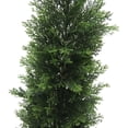 thumbnail image 3 of Vickerman 3' Artificial Potted Green Cedar Tree., 3 of 6