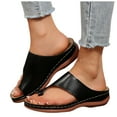 thumbnail image 1 of Orthopedic Sandals for Women 2025 Comfortable Arch Support Walking Flip Flops Arch Support Dress Slides, 1 of 6