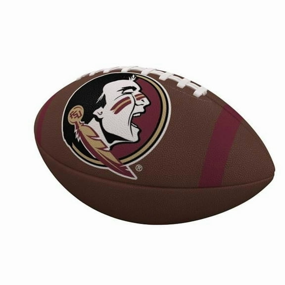 FL State Seminoles Team Stripe Official-Size Composite Football