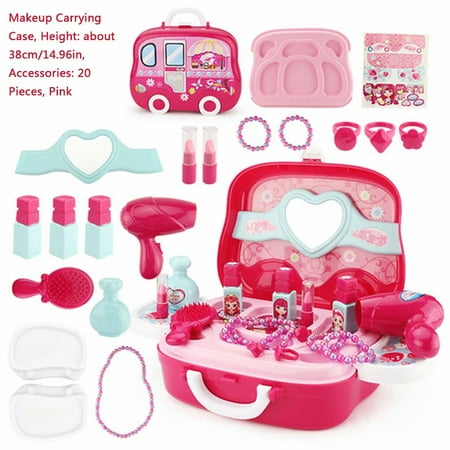 20pcs voomwa pretend play cosmetic and makeup toy set kit for little