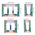 thumbnail image 2 of Yayeee Rocker Switch Wall Plate 1-Gang 4.6"x2.9" Home Decorative Outlet Cover, Green Seaside, 2 of 6