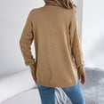 thumbnail image 5 of Cardigan Sweaters for Women 2025 Long Lattern Sleeve Eyelet Open Front Lightweight Knit Sweater Cardigans Outerwear, 5 of 8