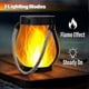 thumbnail image 3 of Solar Lanterns Lights Flickering Flame Garden Lights with Dual Charging USB & Solar Outdoor Waterproof Hanging Lantern-Yvan, 3 of 5