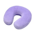 thumbnail image 2 of Almohada de viaje moderna y suave que brinda soporte para el cuello para la oficina, el automóvil, las caminatas, , y el sueño Violeta, 2 of 8